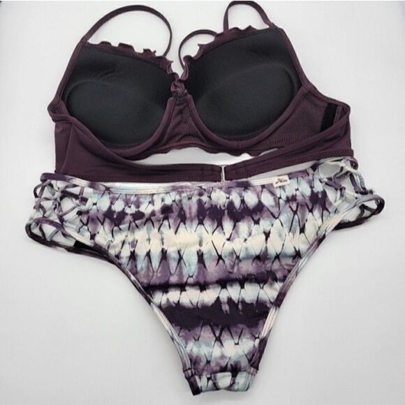HOBIE Tie Dye/ Purple Bikini Set - Picture 13 of 13